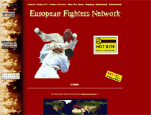 Tablet Screenshot of european-fighters.net